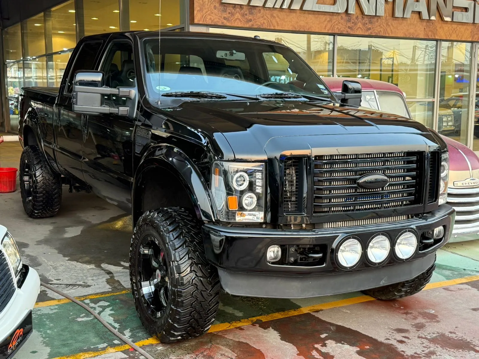 Ford F-350 Cummins — front three-quarter view