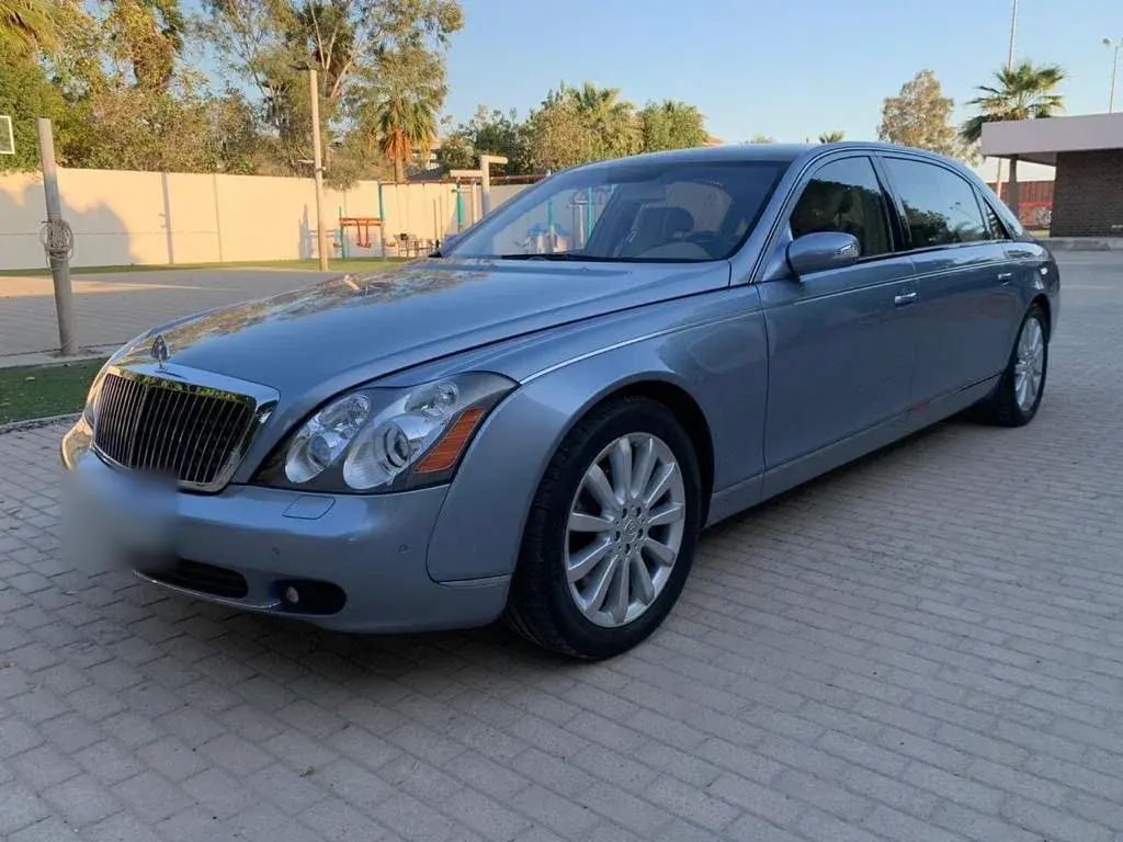Maybach 62 — front three-quarter view